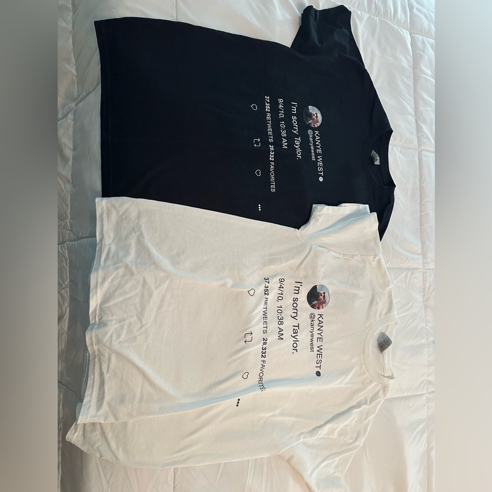 KANYE WEST taylor swift t-shirts